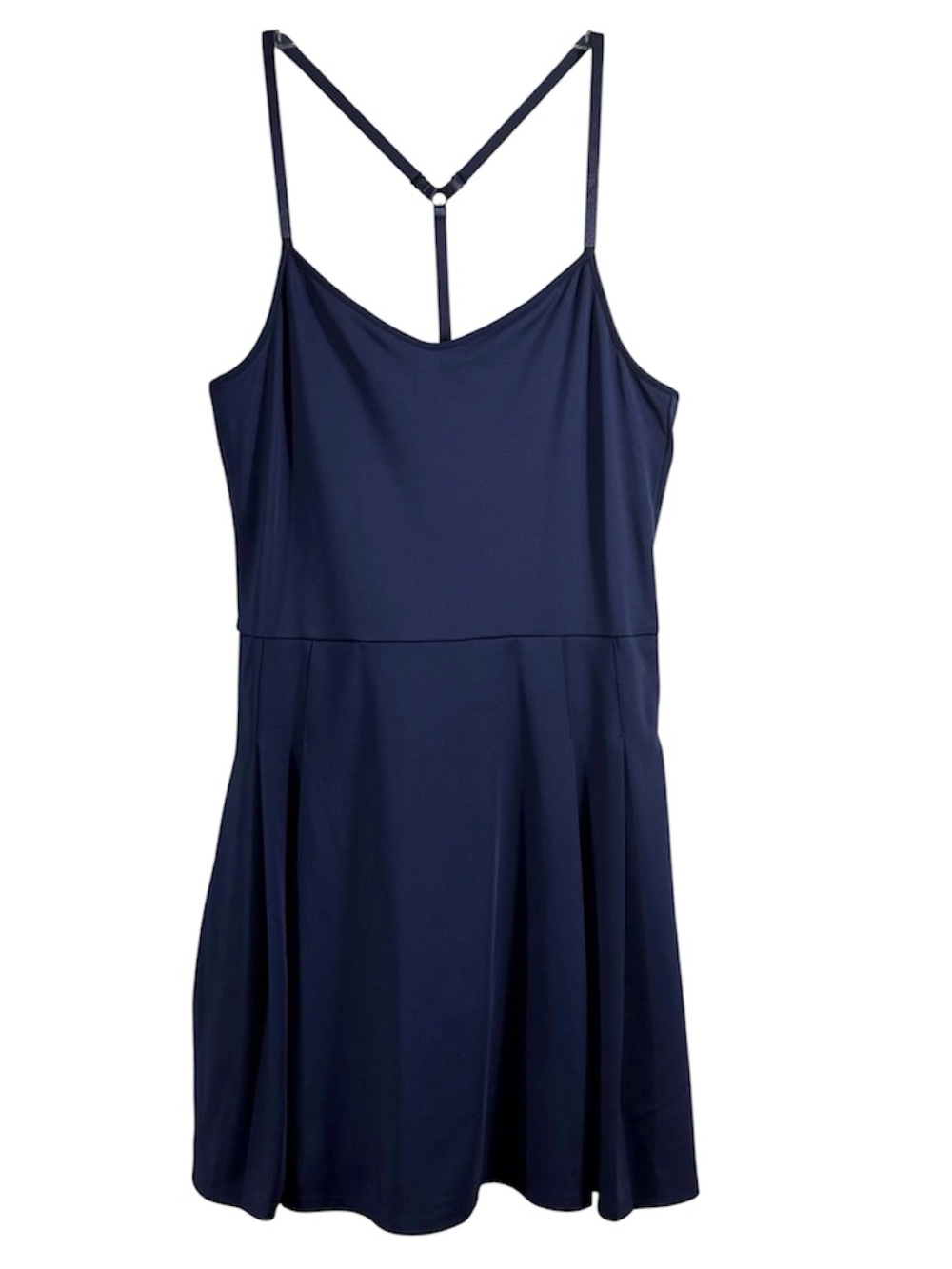Tommy Bahama Tennis Navy Athletic Dress M Built In Shorts Pleated Pickleball